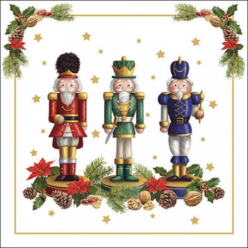 Serviettes bearded nutcracker - ambiente