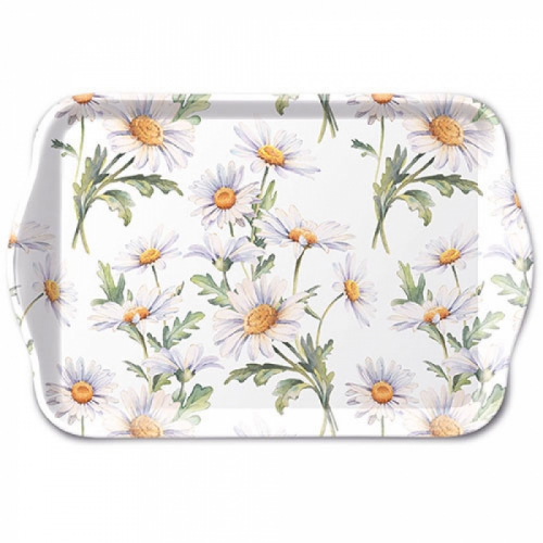 Petit plateau beautiful daisies white - ambiente