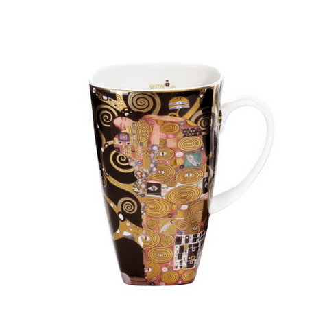 Mug carré l'accomplissement de Gustav Klimt - artis orbis