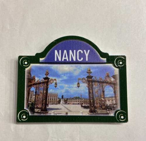 Magnet plaque de rue Place Stanislas