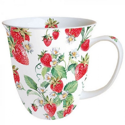 Mug bunch of strawberries - ambiente