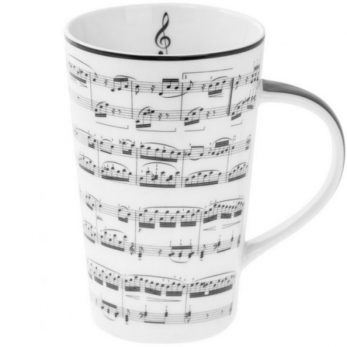 Grand mug latte making music - leonardo collection