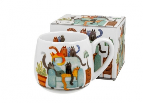 Mug chats sur fauteuil - duo gift