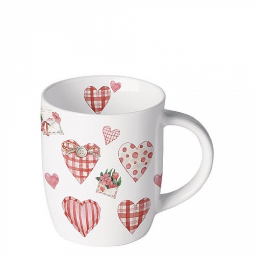 Petit mug lovely hearts - ambiente