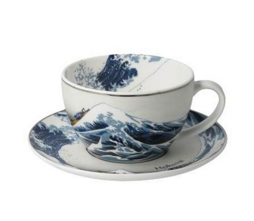 Tasse déjeuner la vague Hokusai - Goebel