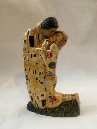 Statuette le baiser de Klimt